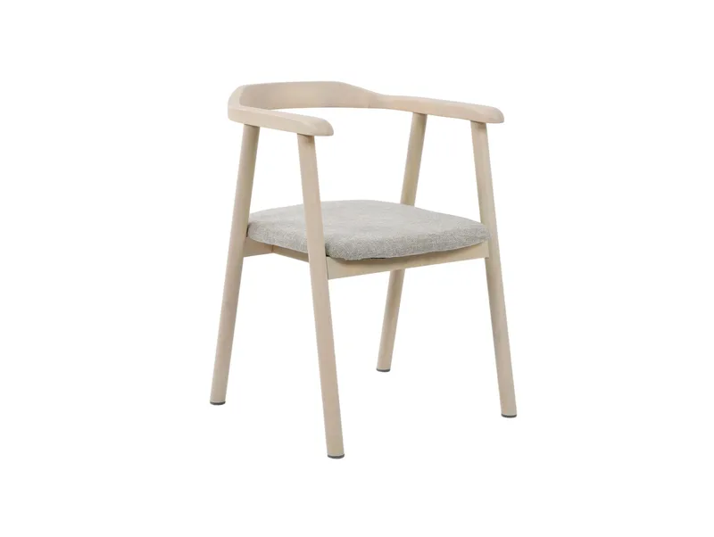 Kopparbo Matgrupp runt 180 cm Vitlaserad med 8 Jolie Matstolar - Möbler - Matplats - Matgrupp & matbord med stolar