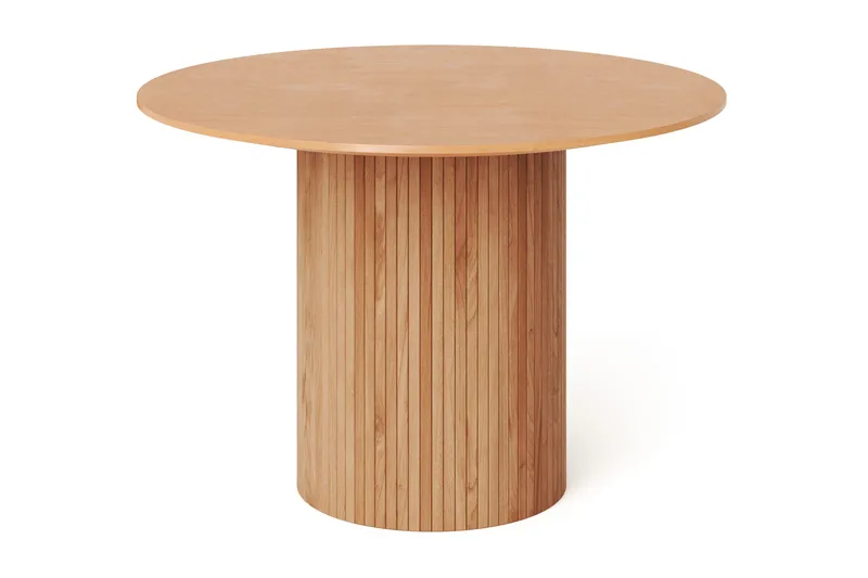 Kopparbo Runt Matbord 110 cm Fanér - Ek - Möbler - Matplats - Matbord & köksbord