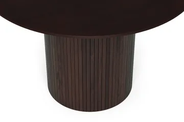 Kopparbo Runt Matbord 110 cm Fanér - Rökt ek - Möbler - Matplats - Matbord & köksbord