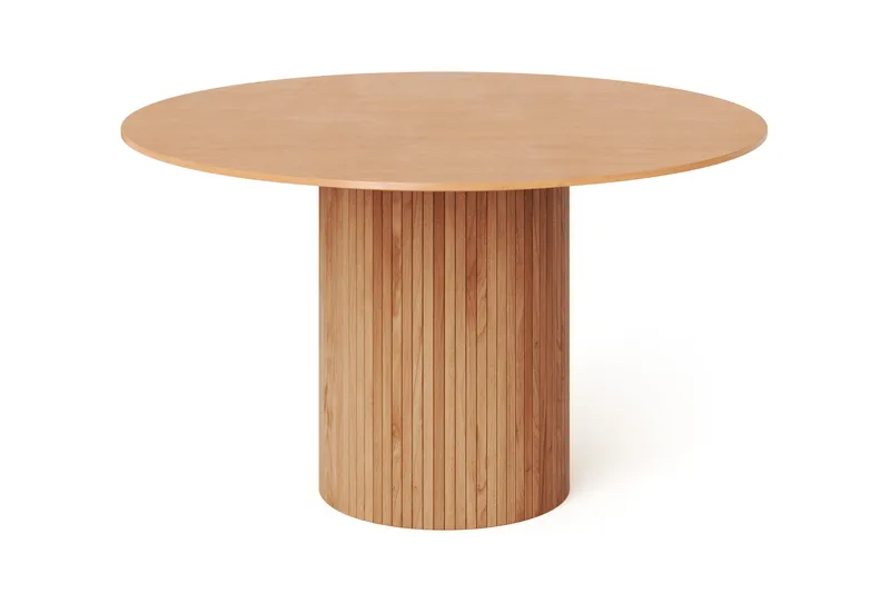 Kopparbo Runt Matbord 130 cm Fanér - Ek - Möbler - Matplats - Matbord & köksbord