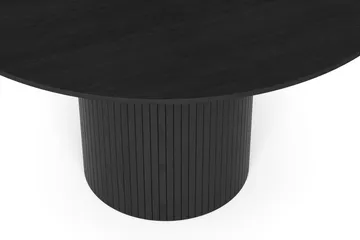 Kopparbo Runt Matbord 130 cm Fanér - Svartlaserad ek - Möbler - Matplats - Matbord & köksbord