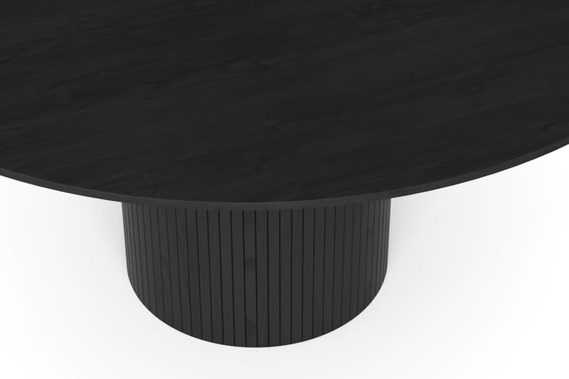 Kopparbo Runt Matbord 150 cm Fanér - Svartlaserad ek - Möbler - Matplats - Matbord & köksbord