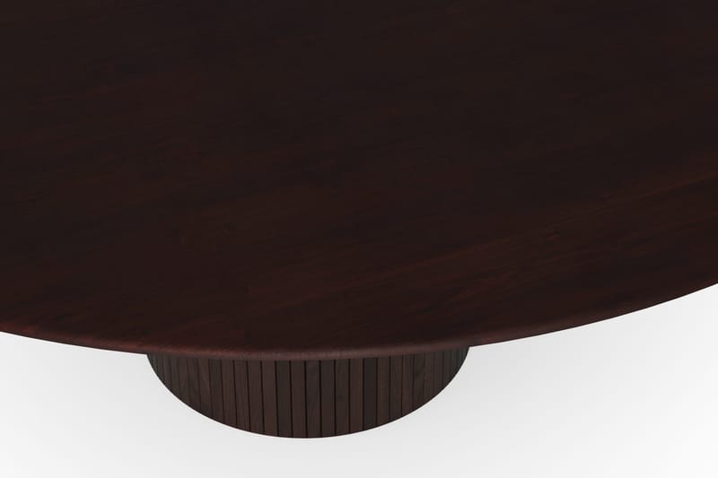 Kopparbo Runt Matbord 180 cm Fanér - Rökt ek - Möbler - Matplats - Matbord & köksbord