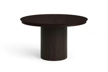 Kopparbo Runt Matbord förlängningsbart 120-220 cm Fanér - Rökt ek - Möbler - Matplats - Matbord & köksbord
