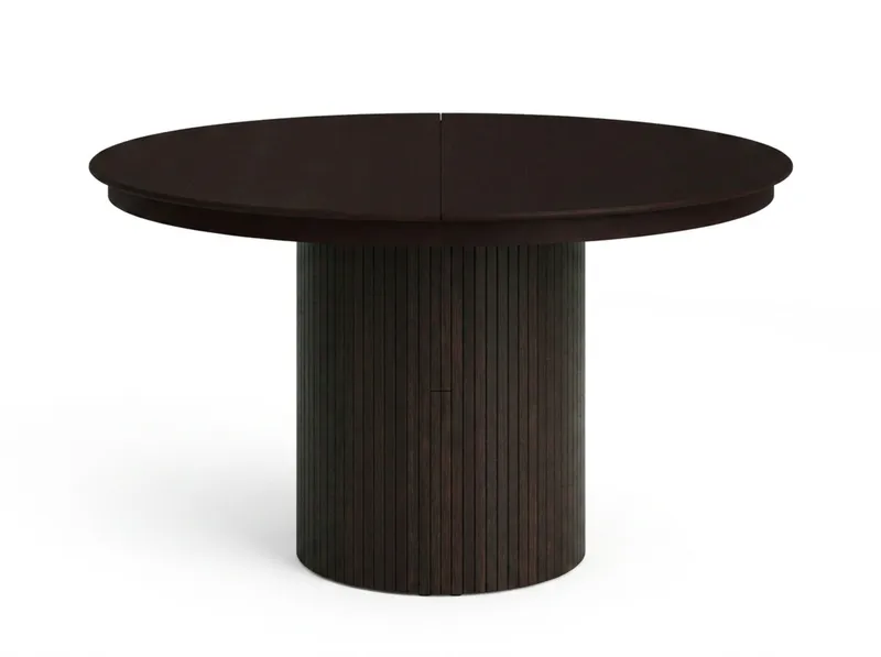 Kopparbo Runt Matbord förlängningsbart 140-240 cm Fanér - Rökt ek - Möbler - Matplats - Matbord & köksbord