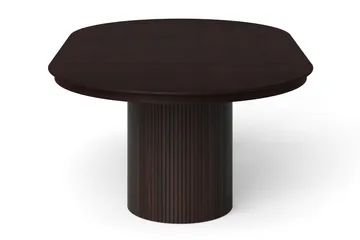 Kopparbo Runt Matbord förlängningsbart 140-240 cm Fanér - Rökt ek - Möbler - Matplats - Matbord & köksbord