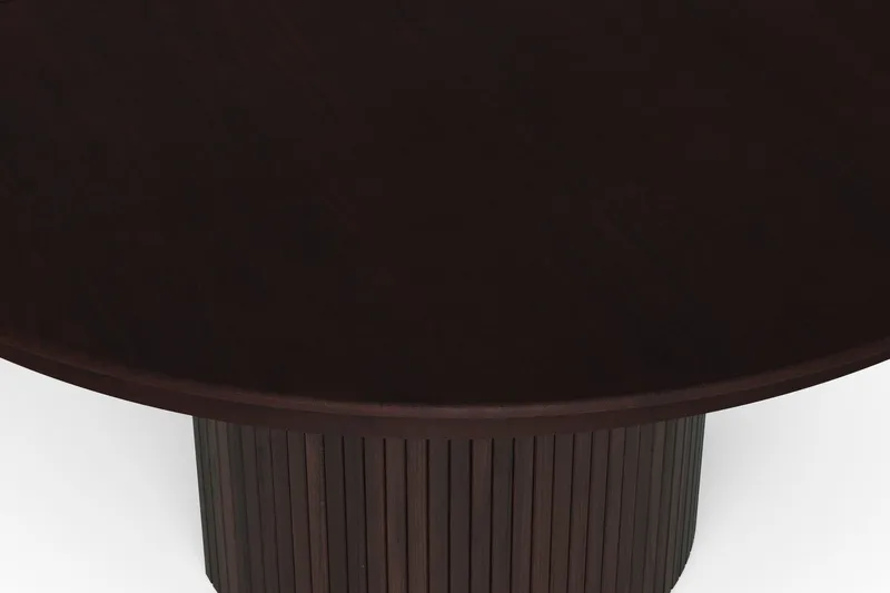Kopparbo Runt Matbord förlängningsbart 140-240 cm Fanér - Rökt ek - Möbler - Matplats - Matbord & köksbord