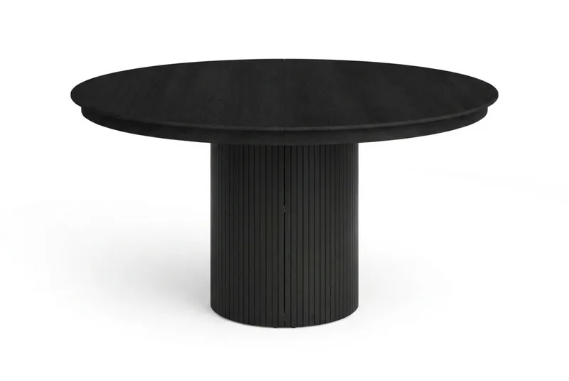 Kopparbo Runt Matbord förlängningsbart 140-240 cm Fanér - Svart - Möbler - Matplats - Matbord & köksbord