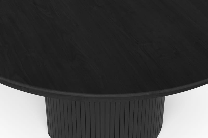 Kopparbo Runt Matbord förlängningsbart 140-240 cm Fanér - Svart - Möbler - Matplats - Matbord & köksbord