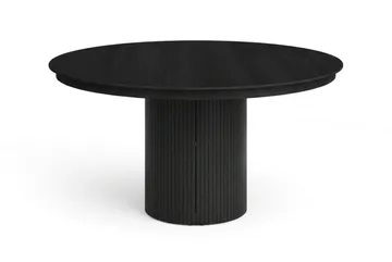 Kopparbo Runt Matbord förlängningsbart 140-240 cm Fanér - Svartlaserad ek - Möbler - Matplats - Matbord & köksbord