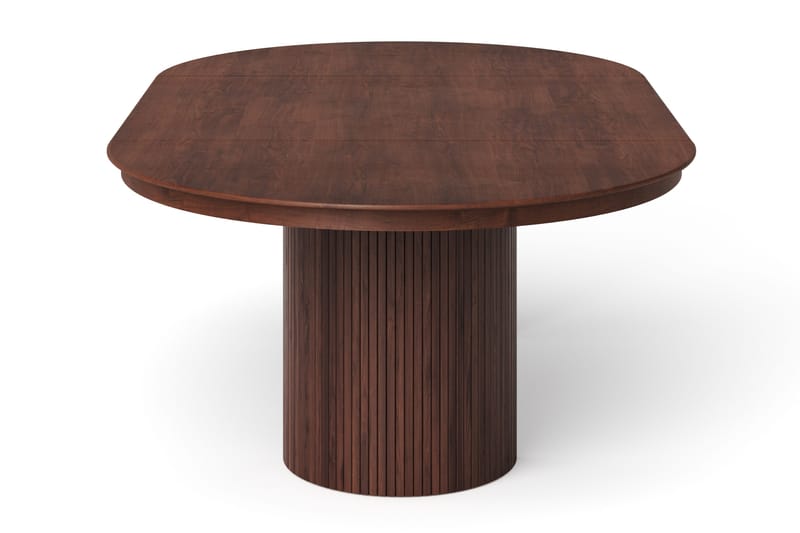 Kopparbo Runt Matbord förlängningsbart 140-240 cm Fanér - Valnöt - Möbler - Matplats - Matbord & köksbord