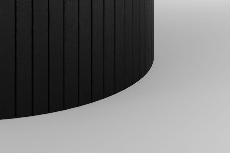 Kopparbo Runt Stort Matbord 180 cm med 4 Berit Stolar - Svart - Möbler - Matplats - Matgrupp & matbord med stolar