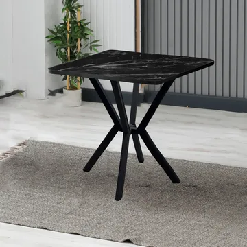 Krylor Matbord 70 cm Kvadratisk - Svart - Möbler - Matplats - Matbord & köksbord