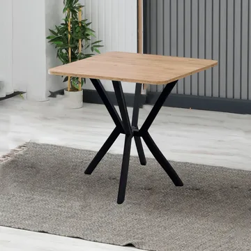 Krylor Matbord 70 cm Kvadratisk - Valnöt - Möbler - Matplats - Matbord & köksbord