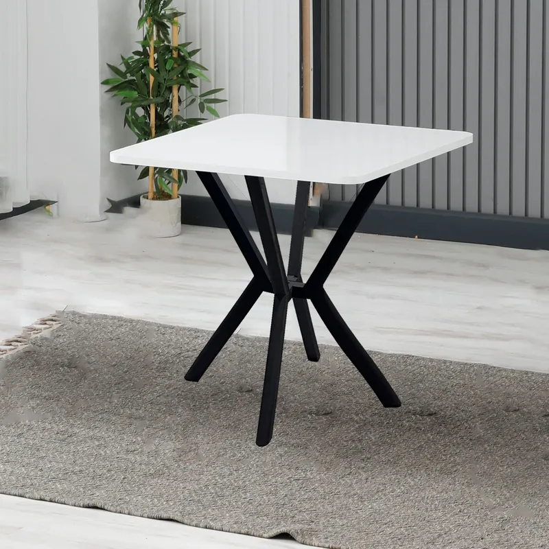 Krylor Matbord 70 cm Kvadratisk - Vit - Möbler - Matplats - Matbord & köksbord