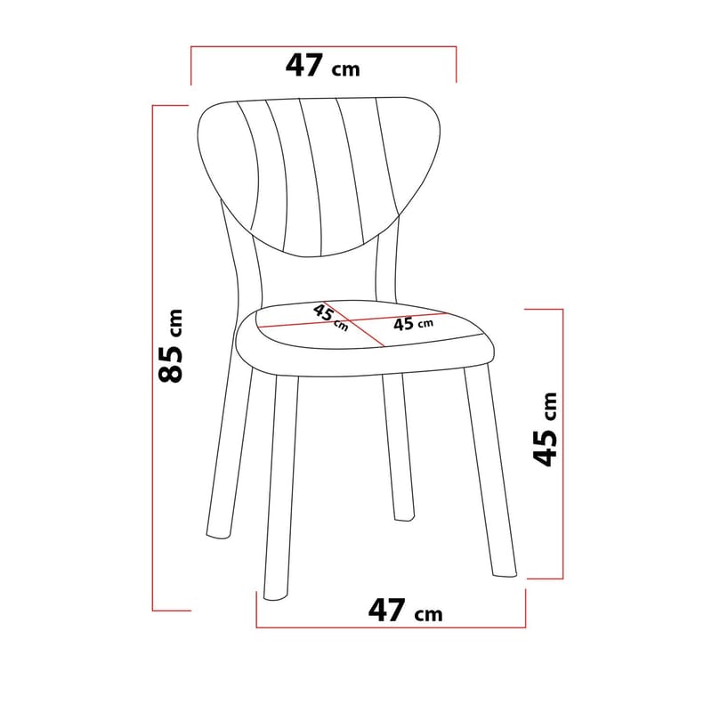 Krylor Matgrupp Bord 110 cm + 4 Stolar - Kräm Och Valnöt - Möbler - Matplats - Matgrupp & matbord med stolar