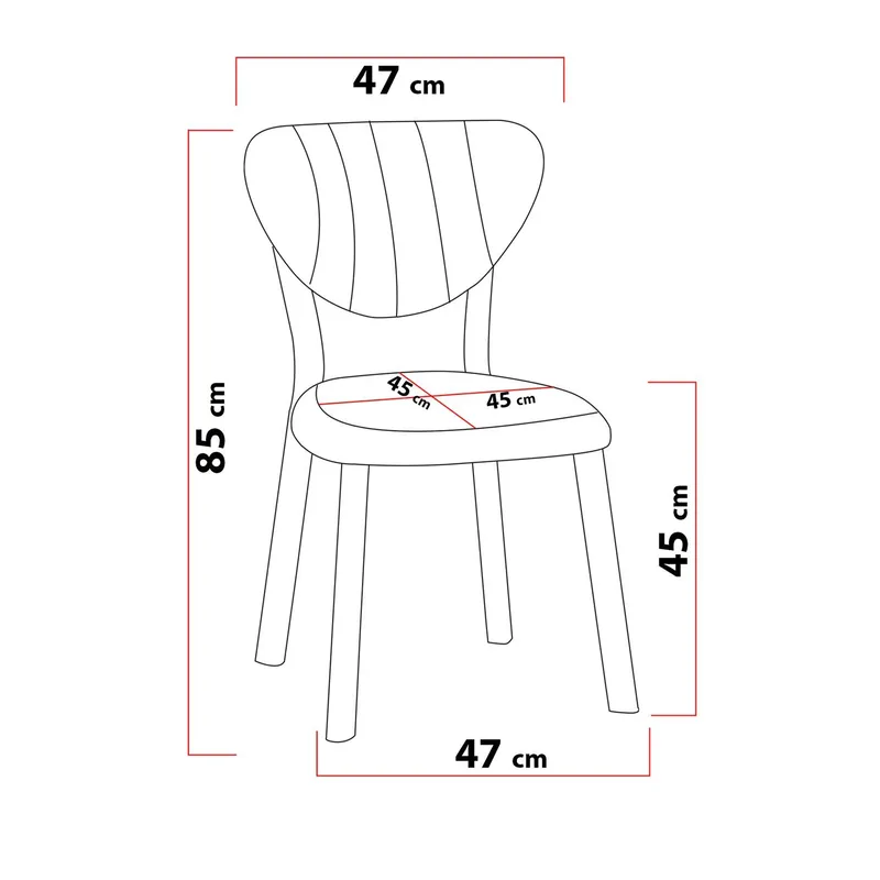 Krylor Matgrupp Bord 70 cm + 2 Stolar - Antracit Svart - Möbler - Matplats - Matgrupp & matbord med stolar