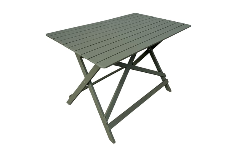 Landet Rektangulärt Matbord utomhus 118x70x74 cm i akacia trä - Mörkgrön - Utemöbler - Trädgårdsbord & Utebord - Matbord ute