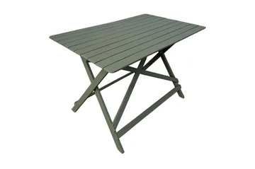 Landet Rektangulärt Matbord utomhus 118x70x74 cm i akacia trä - Mörkgrön - Utemöbler - Trädgårdsbord & Utebord - Matbord ute