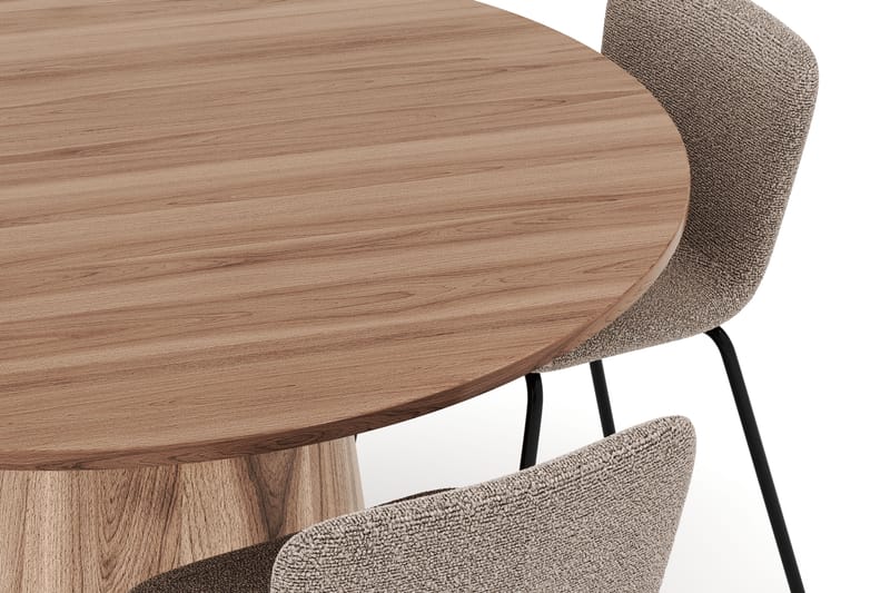 Lanzo Matbord 120 cm med 4 Katy Matstolar - Möbler - Matplats - Matgrupp & matbord med stolar