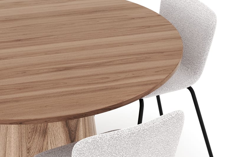 Lanzo Matbord 120 cm med 4 Katy Matstolar - Möbler - Matplats - Matgrupp & matbord med stolar