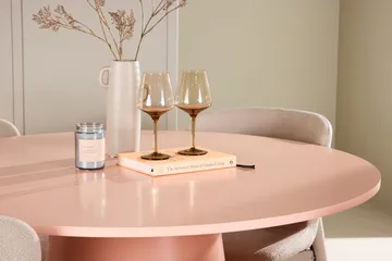 Lanzo Matbord 120 cm Rund med 4 Astoria Matstol - Möbler - Matplats - Matgrupp & matbord med stolar