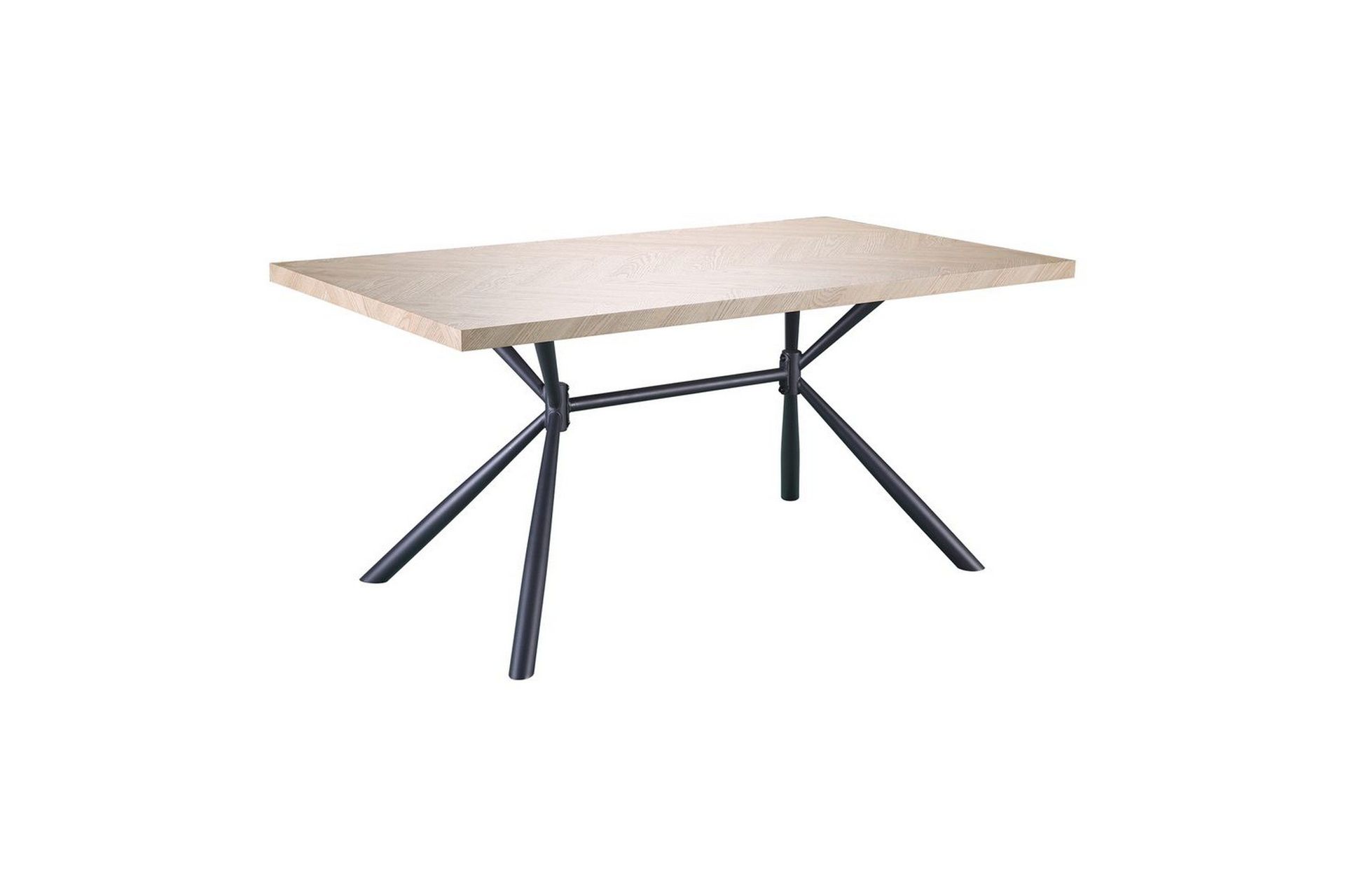 larchant matbord rectangulär 160x90 cm - brun