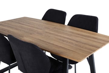 Leah Förlängningsbart Matbord med 4 st Sumoas Matstol - Möbler - Matplats - Matgrupp & matbord med stolar