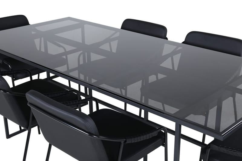 Leif Matbord 200 cm med 6 Tvista Barstol - Möbler - Matplats - Matgrupp & matbord med stolar