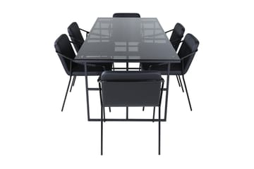 Leif Matbord 200 cm med 6 Tvista Barstol - Möbler - Matplats - Matgrupp & matbord med stolar