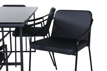 Leif Matbord 200 cm med 6 Tvista Barstol - Möbler - Matplats - Matgrupp & matbord med stolar