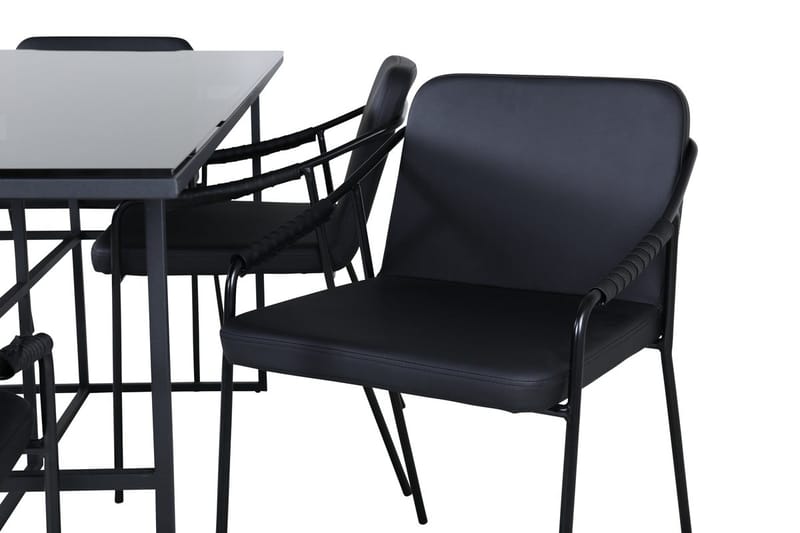 Leif Matbord 200 cm med 6 Tvista Barstol - Möbler - Matplats - Matgrupp & matbord med stolar