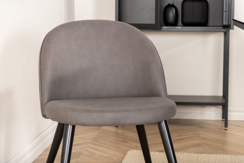 Leif Matbord 200 cm med 6 Velvet Stitches Matstol - Möbler - Matplats - Matgrupp & matbord med stolar