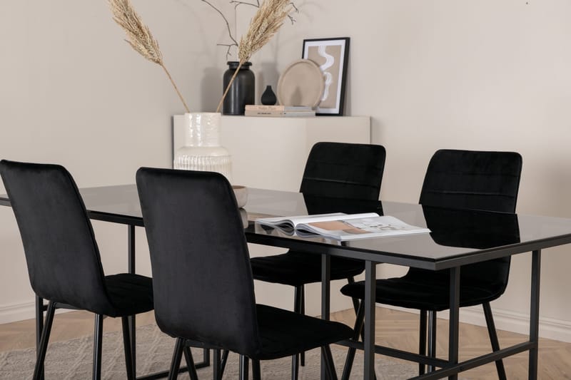 Leif matbord med 4st Windu Lyx matstol - Möbler - Matplats - Matgrupp & matbord med stolar