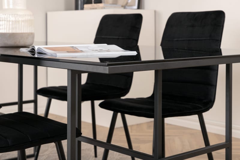 Leif matbord med 4st Windu Lyx matstol - Möbler - Matplats - Matgrupp & matbord med stolar
