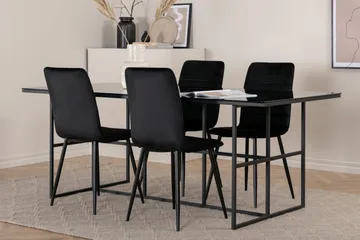 Leif matbord med 4st Windu Lyx matstol - Möbler - Matplats - Matgrupp & matbord med stolar