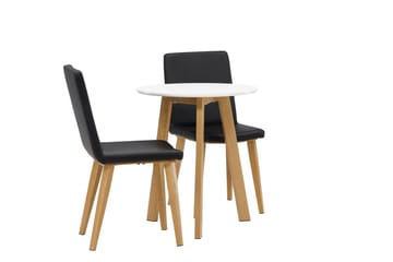 Leonora Matbord 65 cm med 2 Today Matstol - Möbler - Matplats - Matgrupp & matbord med stolar