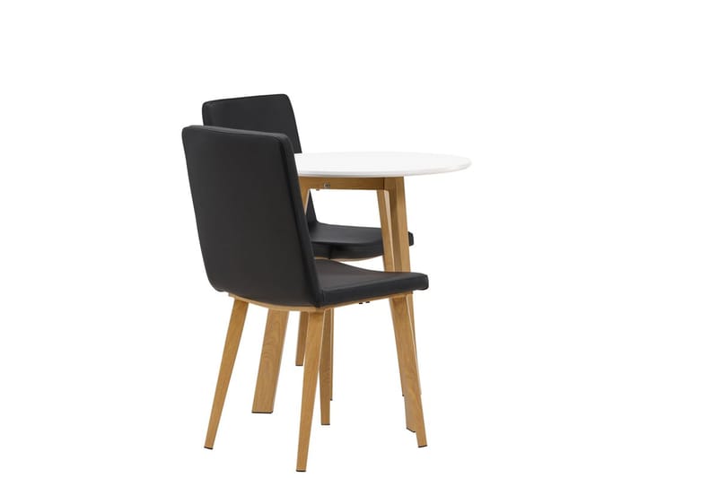 Leonora Matbord 65 cm med 2 Today Matstol - Möbler - Matplats - Matgrupp & matbord med stolar