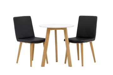 Leonora Matbord 65 cm med 2 Today Matstol - Möbler - Matplats - Matgrupp & matbord med stolar