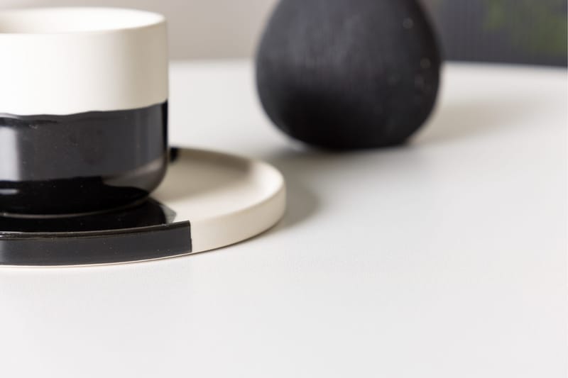 Leonora Matbord 65 cm - Vit - Möbler - Matplats - Matbord & köksbord