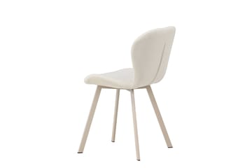 Lilja Matstol i Tyg med Metallben - Beige - Möbler - Matplats - Matstol & köksstol