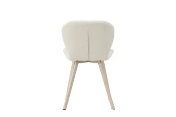 Lilja Matstol i Tyg med Metallben - Beige - Möbler - Matplats - Matstol & köksstol