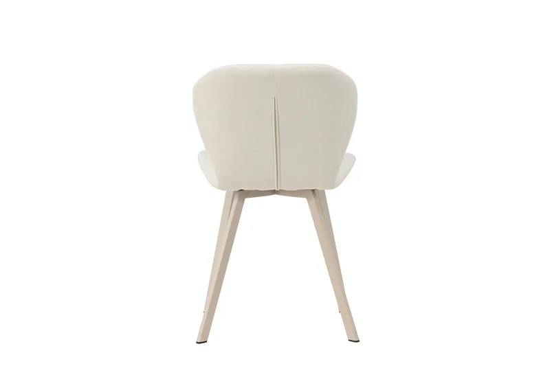 Lilja Matstol i Tyg med Metallben - Beige - Möbler - Matplats - Matstol & köksstol