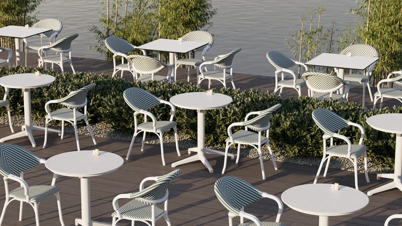 Livora Fällbord 60 cm - Elfenbensvit - Möbler - Matplats - Klaffbord