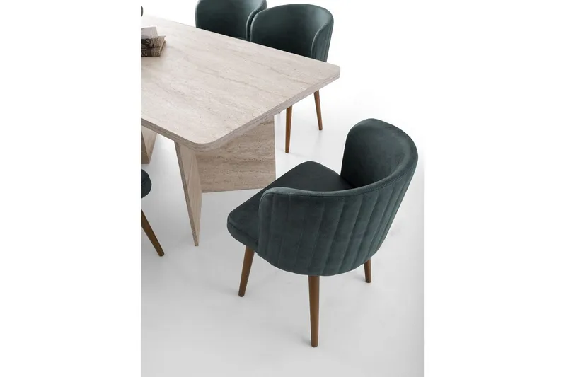 Loftia Matbord 180 cm Rektangulär - Travertine - Möbler - Matplats - Matbord & köksbord