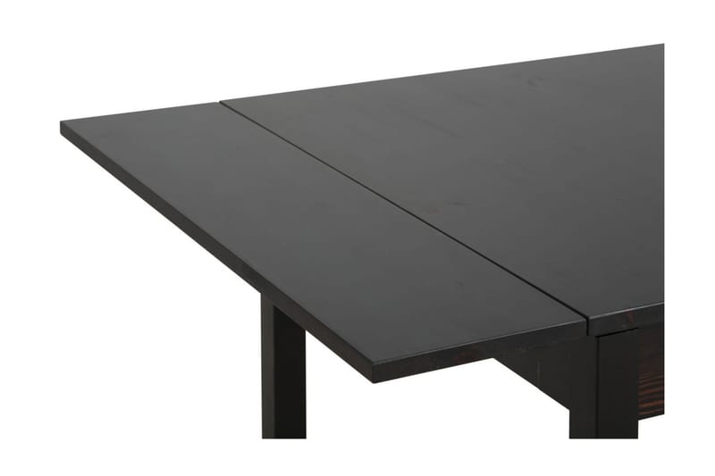 LOXTON Förlängningsbart Matbord 80-120 Svart - Bord - Matbord & köksbord