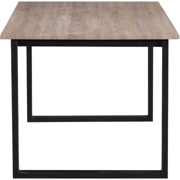Luton Matbord 160x90 cm - Ek och svart - Möbler - Matplats - Matbord & köksbord