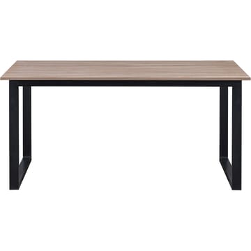 Luton Matbord 160x90 cm - Ek och svart - Möbler - Matplats - Matbord & köksbord