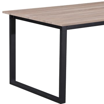 Luton Matbord 160x90 cm - Ek och svart - Möbler - Matplats - Matbord & köksbord