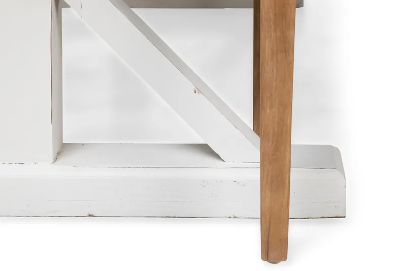 Lyon Förlängningsbar Matgrupp 200 cm med 6 Viktoria Stol Bloomington Natur/Vit/Beige Beige/White - Möbler - Matplats - Matgrupp & matbord med stolar